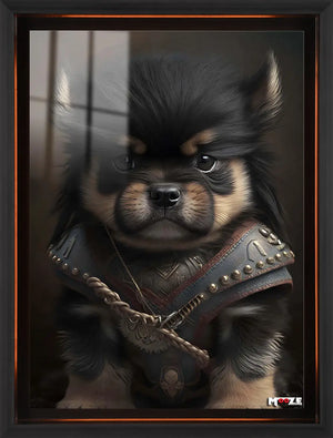Orta Çağ Savaşçısı: Sevimli Pomeranian