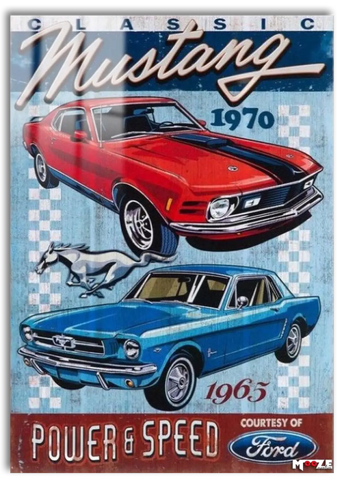 Otomobil Sanatı: Mustang Gücü