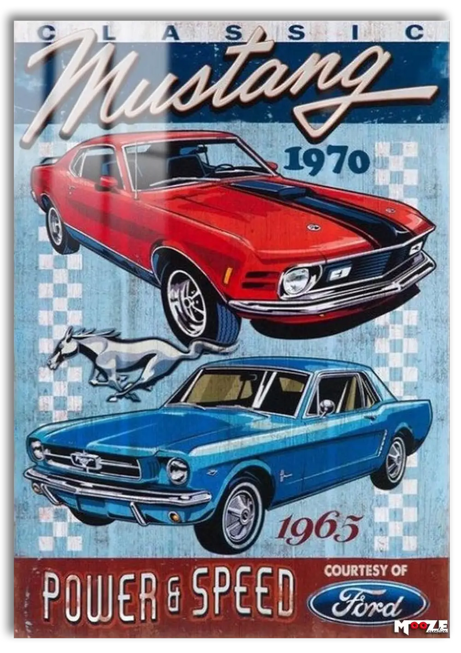 Otomobil Sanatı: Mustang Gücü