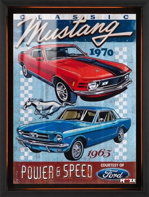 Otomobil Sanatı: Mustang Gücü