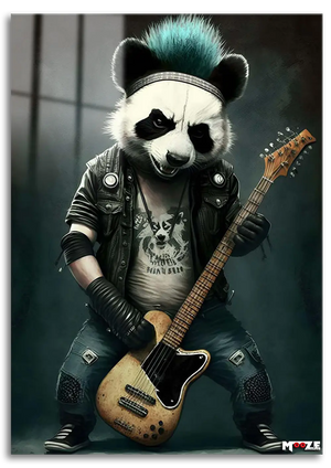Panda Punk: Deri Ceket