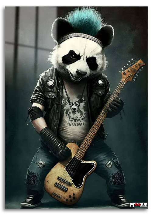 Panda Punk: Deri Ceket