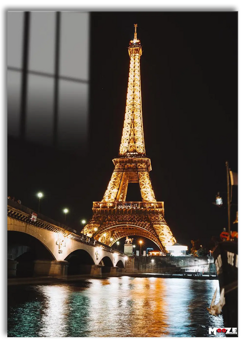 Paris Geceleri: Eyfel ve Köprü