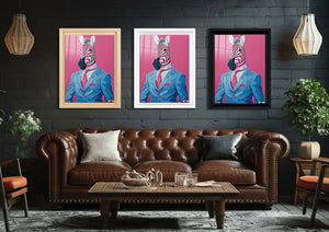 Pembe Zebra: Şık Takım