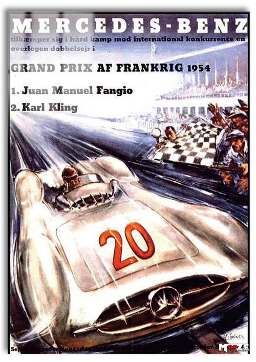 Pistlerin Hakimi: Mercedes-Benz 1954