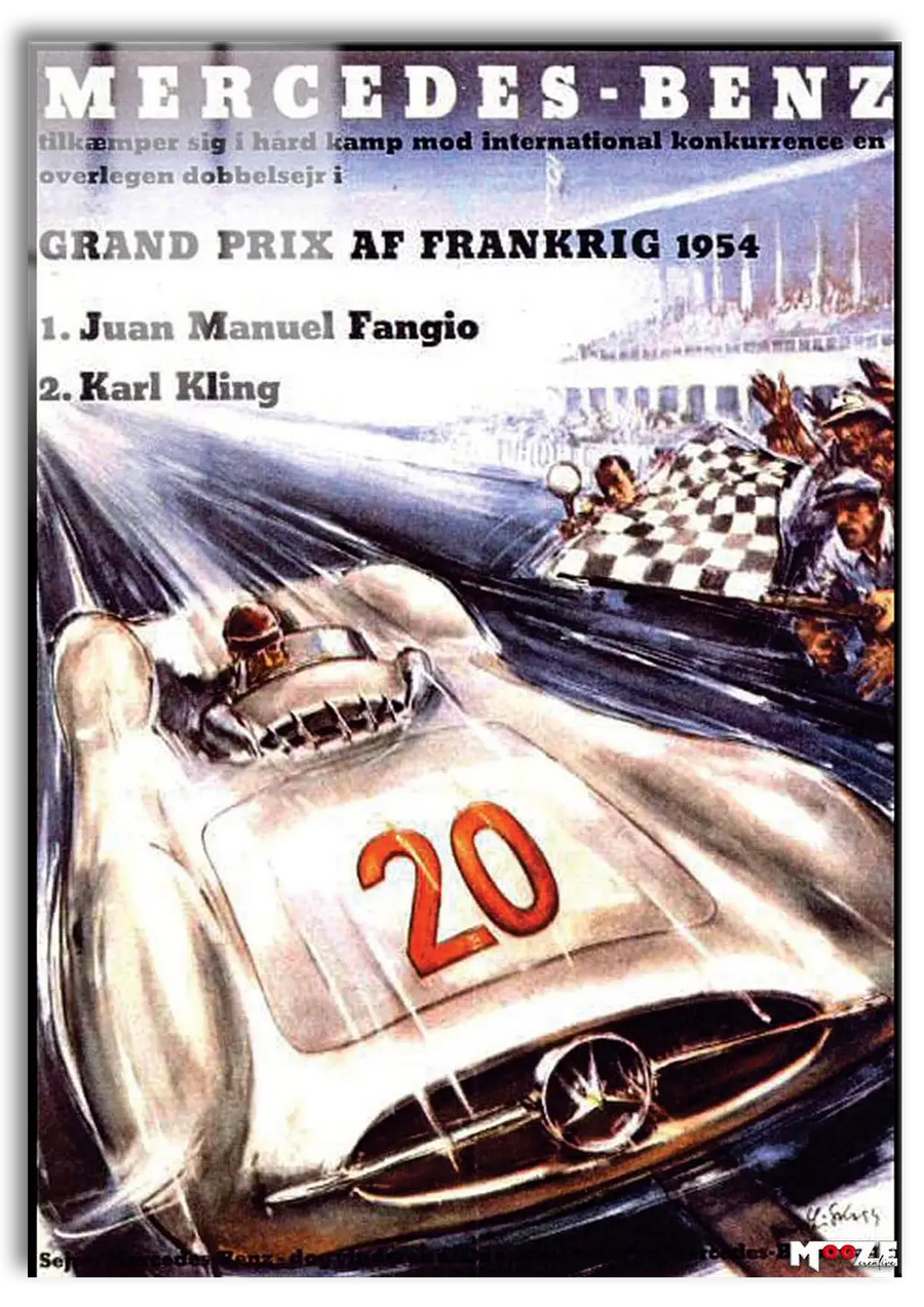 Pistlerin Hakimi: Mercedes-Benz 1954