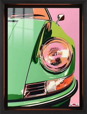 Pop Detay: Yeşil Porsche