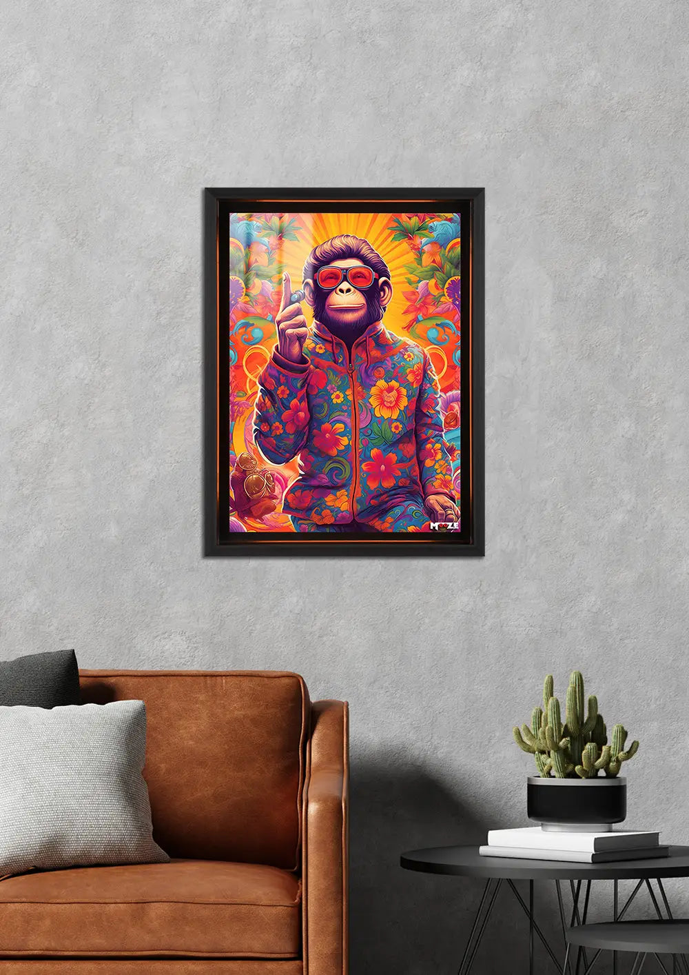 Psikedelik Stil: Çiçekli Ceket