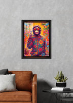 Psikedelik Stil: Çiçekli Ceket