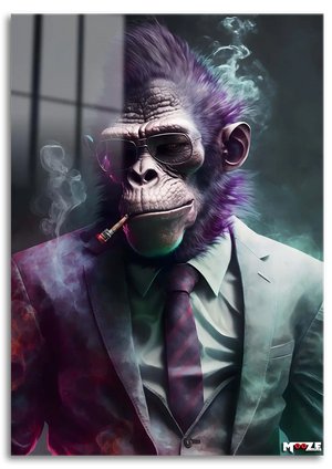 Punk Goril: Mor Saç