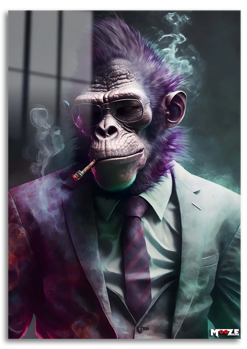 Punk Goril: Mor Saç