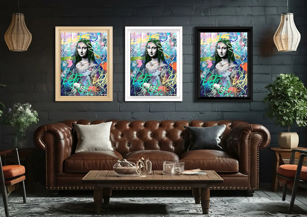 Punk Mona: Yeşil Saç