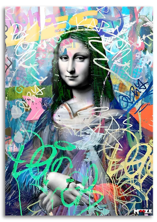 Punk Mona: Yeşil Saç