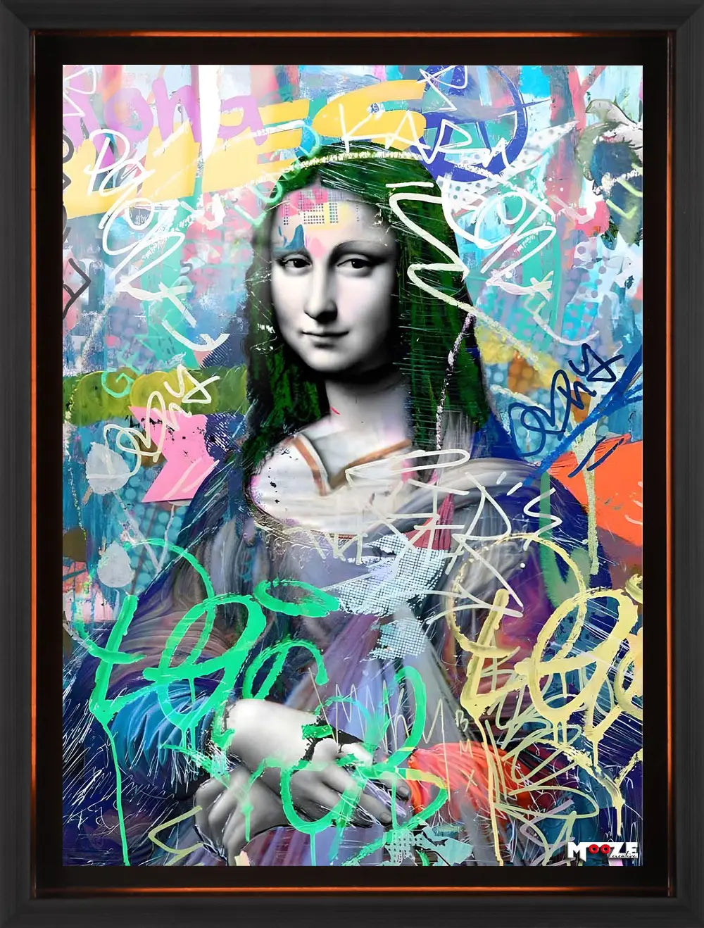 Punk Mona: Yeşil Saç