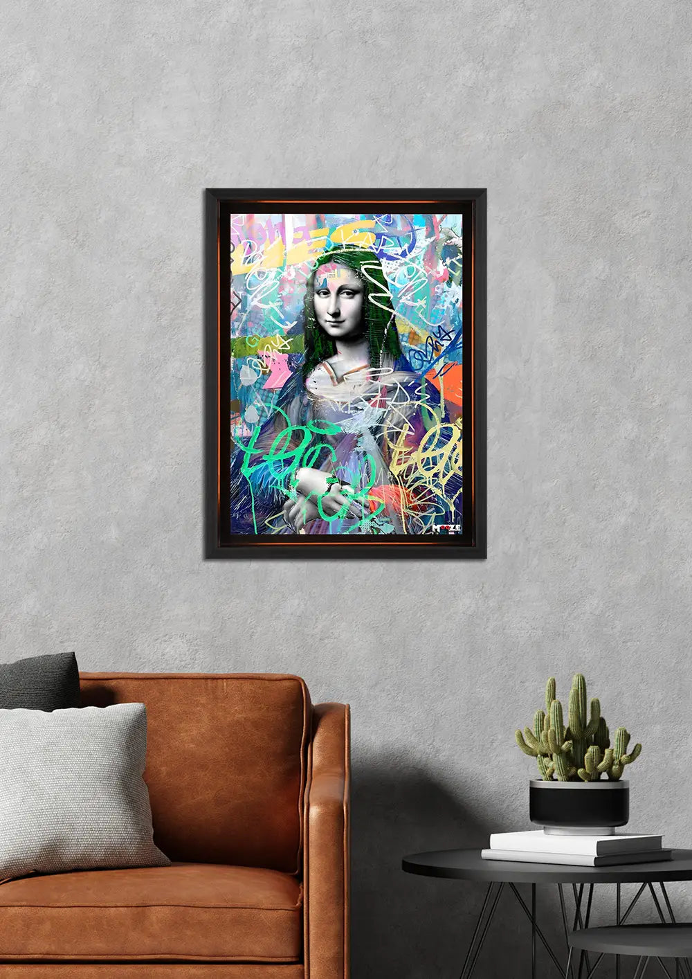 Punk Mona: Yeşil Saç