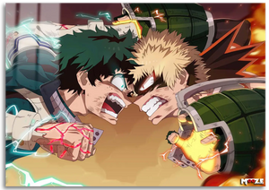 Rekabetin Zirvesi: Deku vs Bakugo