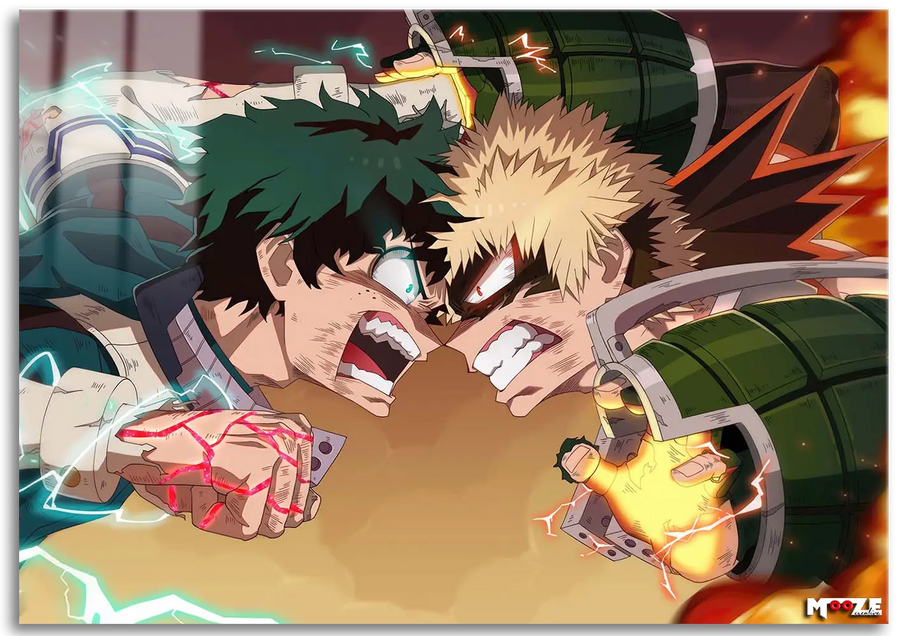 Rekabetin Zirvesi: Deku vs Bakugo
