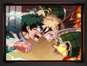 Rekabetin Zirvesi: Deku vs Bakugo