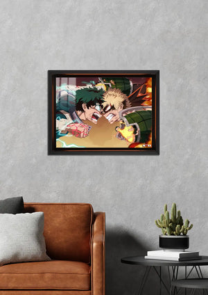 Rekabetin Zirvesi: Deku vs Bakugo