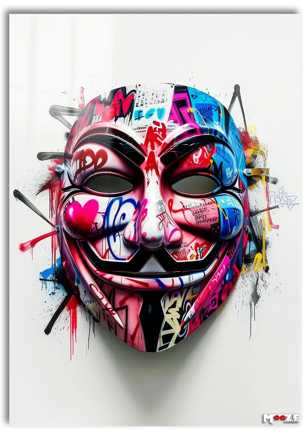 Renkli Maske: Sokak Sanatı