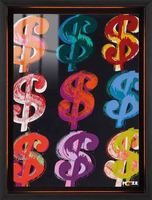 Renkli Servet: Warhol Dolar