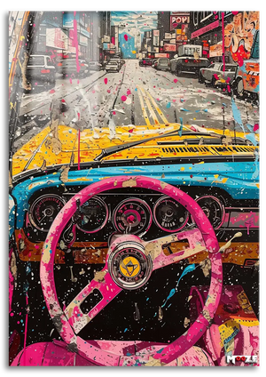 Renkli Sürüş: Pembe Kokpit