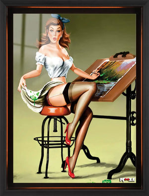 Ressamın İlhamı: Pin-up