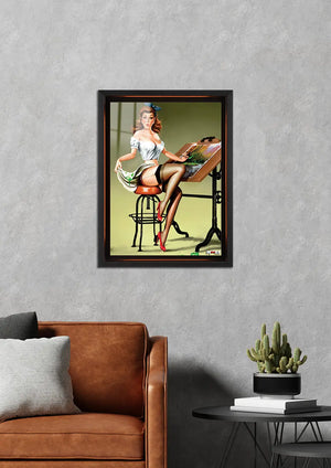 Ressamın İlhamı: Pin-up