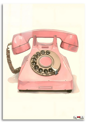 Retro Alo: Pembe Telefon