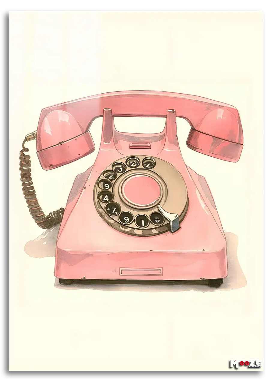 Retro Alo: Pembe Telefon