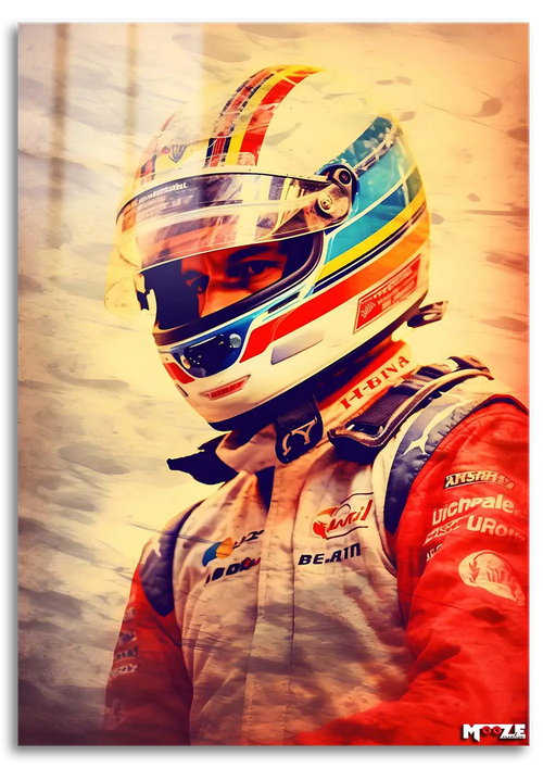 Retro Kask: Sanatsal Eskiz