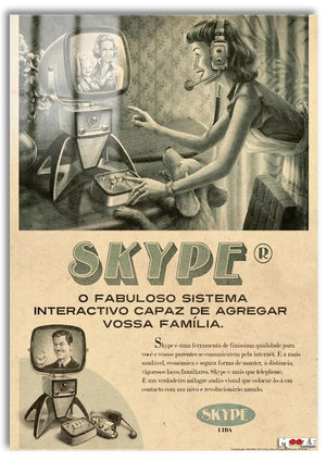 Retro Sanat: Görüntülü Sohbet