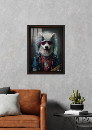 Rock Yıldızı: Fularlı Köpek