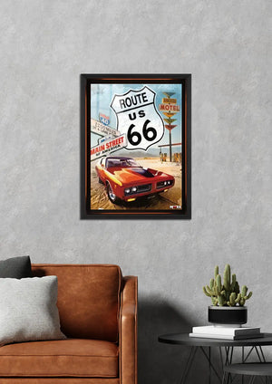 Route 66 Rüyası: Kaslı Araba