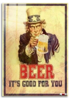 Sam Amca: Bira İçmelisin Magnet