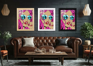 Sanat Yansıması: Pembe Saç
