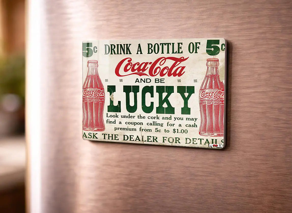 Şanslı Kupon: Vintage Coca-Cola Magnet