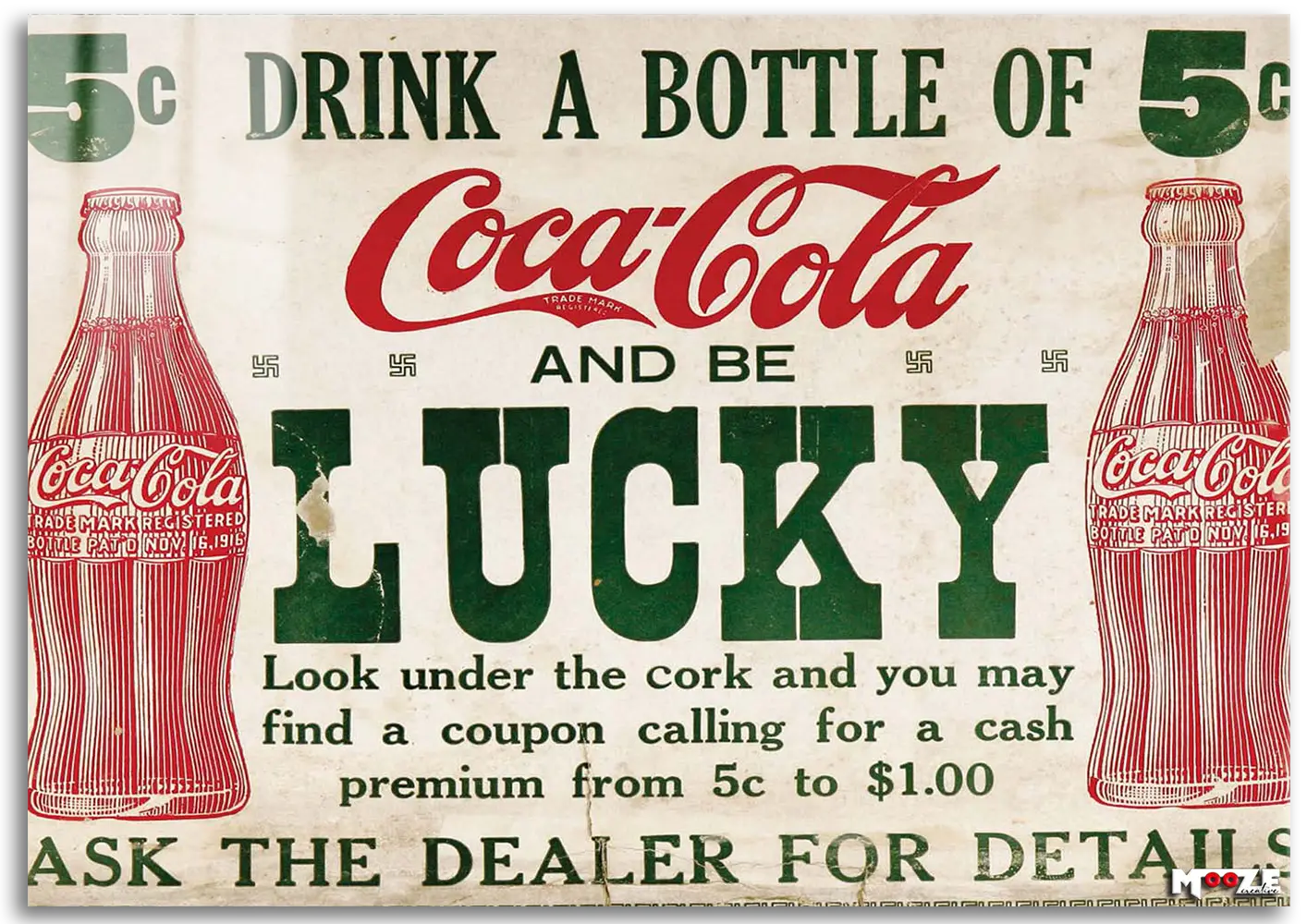 Şanslı Kupon: Vintage Coca-Cola Magnet