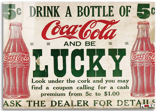 Şanslı Kupon: Vintage Coca-Cola