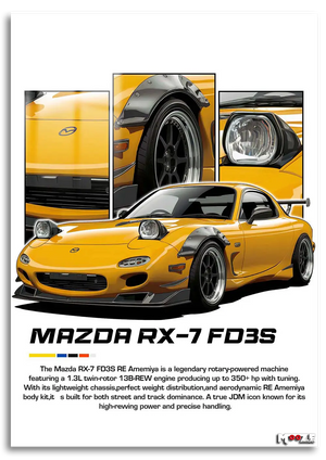 Sarı Efsane: Mazda RX-7 FD