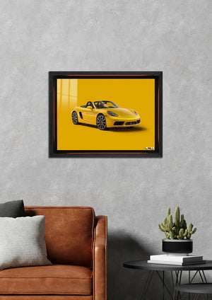 Sarı Üstüne Sarı: Porsche Boxster