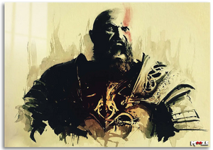 Savaş Tanrısı: Kratos Suluboya