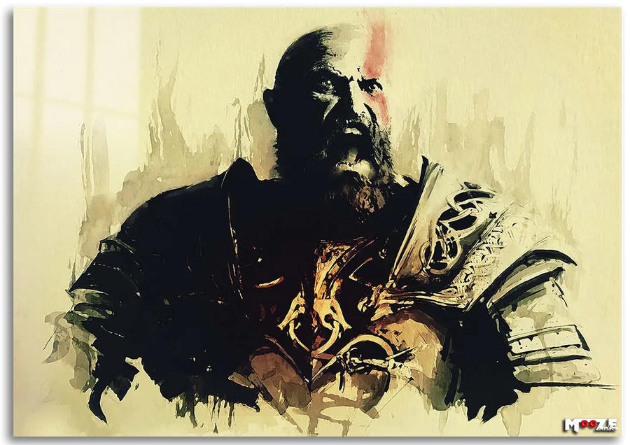 Savaş Tanrısı: Kratos Suluboya