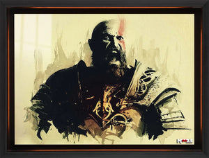 Savaş Tanrısı: Kratos Suluboya