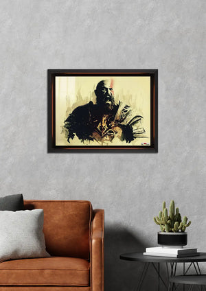 Savaş Tanrısı: Kratos Suluboya