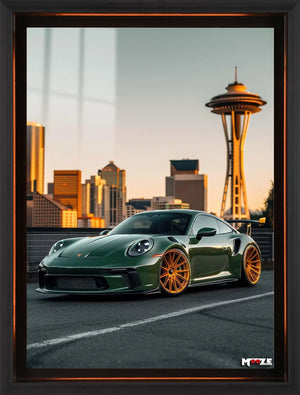 Seattle Manzarası: Yeşil GT3