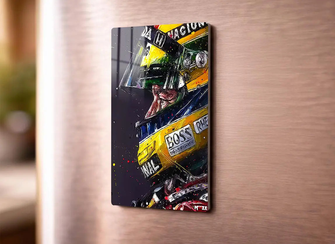 Senna'nın Ruhu: Kask Sanatı Magnet