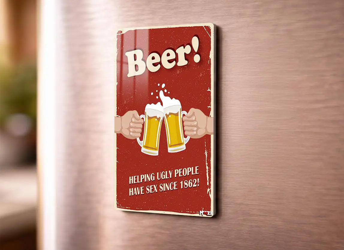 Şerefe: Kırmızı Mizah Magnet