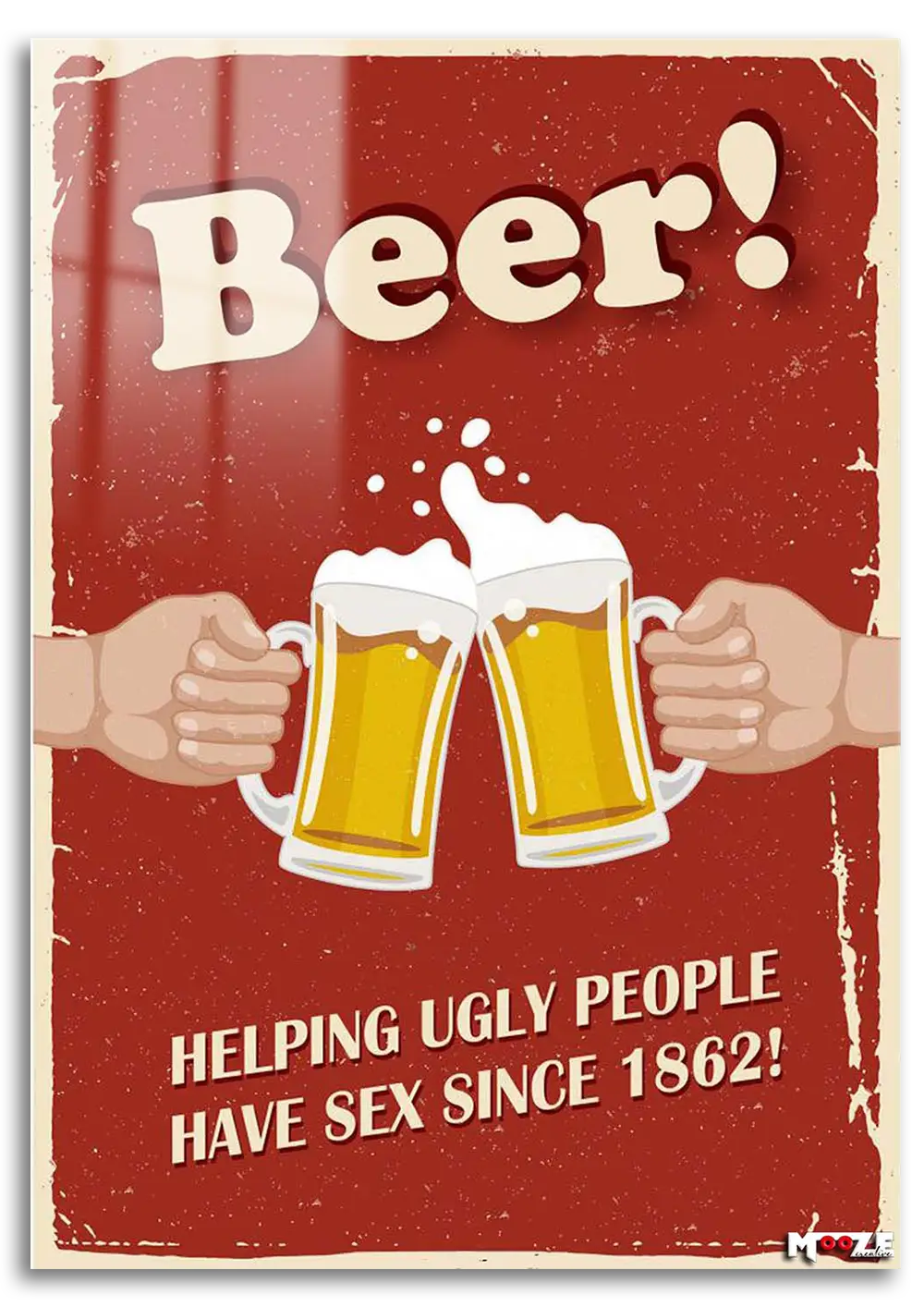 Şerefe: Kırmızı Mizah Magnet