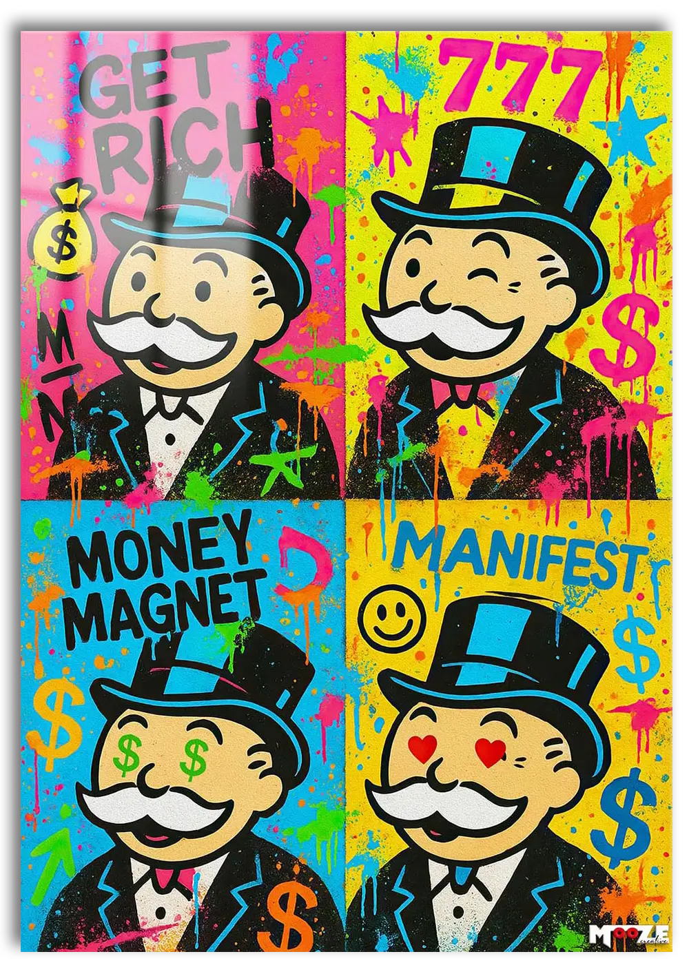 Servet Mıknatısı: Pop Art Seri